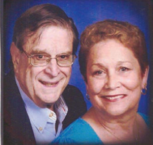 G. Bert Harrop and ValBerta Harrop on their Golden Wedding Anniversary. Founding Donors of the Mu Chapter Educational Foundation